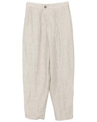 CHIAHUNG SU - Hand-Woven Yarn-Dyed Trousers - Lyst