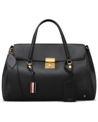 Thom Browne - Bolton Pebble-Grain Weekender Bag - Lyst
