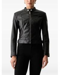 Guess - Textured-Finish Panelled Jacket - Lyst