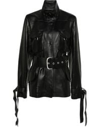 Off-White c/o Virgil Abloh - Nappa Cargo Belt Field Jacket - Lyst