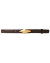 Jimmy Choo - Diamond Clasp Leather Belt - Lyst
