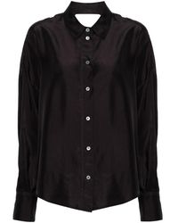 Tela - Pam Open-back Silk Shirt - Lyst
