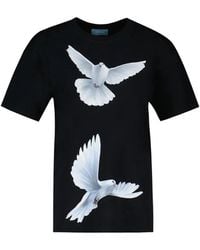3.PARADIS - Freedom Doves T-Shirt - Lyst