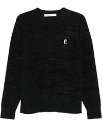 Etudes Studio - Logo-Embroidered Round-Neck Sweater - Lyst