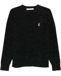 Etudes Studio - Trui Met Geborduurd Logo En Ronde Hals - Lyst