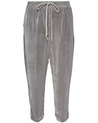 Rick Owens - Drawstring Astaires Trousers - Lyst