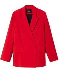 Twinset - Blazer Doppiopetto Con Ricamo - Lyst