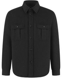 Brioni - Button-Up Overshirt - Lyst