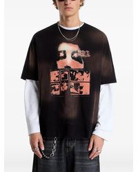 MISBHV - 7:30 Pm Lakefront Graphic-Print Washed T-Shirt - Lyst