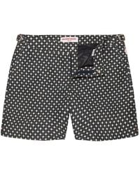 Orlebar Brown - Bulldog Geometric-Pattern Swim Shorts - Lyst