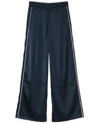 Gestuz - Gestreepte Broek Met Trekkoord - Lyst