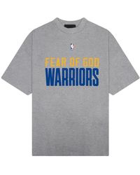 Fear Of God - X Nba Warriors 90's Tee T-Shirt - Lyst