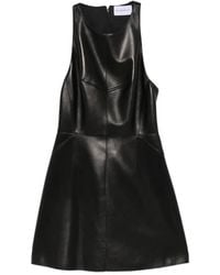Givenchy - Sleeveless Leather Mini Dress - Lyst