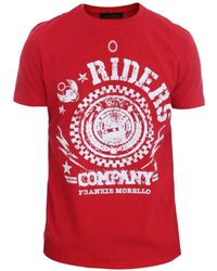 Frankie Morello - Graphic-Print T-Shirt - Lyst