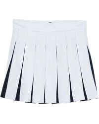 Vivetta - Textured Pleated Mini Skirt - Lyst