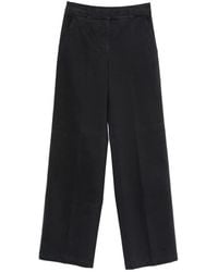 Peserico - Wide-Leg Tailored Trousers - Lyst