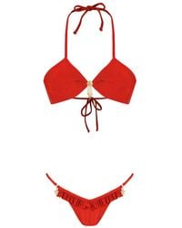 Amir Slama - X Jade Picon Shell-Charms Bikini - Lyst