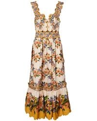 FARM Rio - Midi Dress - Lyst