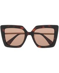 Max Mara Eyewear - Butterfly-Frame Sunglasses - Lyst
