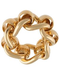 Bottega Veneta - Polished Chain-link Ring - Lyst