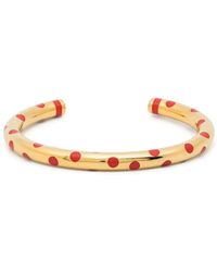 Aurelie Bidermann - Positano-Plated Cuff Bracelet - Lyst