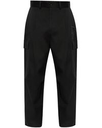 Dolce & Gabbana - Logo-Embroidered Cargo Trousers - Lyst