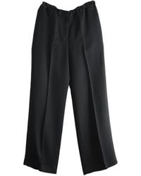 Calvin Klein - Fernanda Pressed-Crease Wide-Leg Trousers - Lyst