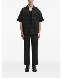 Wacko Maria Dickies Work Shirt in Black for Men | Lyst