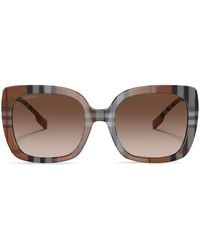 Burberry - Be4323 Caroll Square-Frame Acetate Sunglasses - Lyst