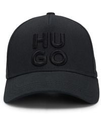 HUGO - Embroidered-Logo Baseball Cap - Lyst
