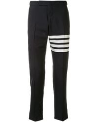 Thom Browne - 4-bar Low-rise Trousers - Lyst