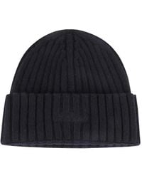 Mc2 Saint Barth - Ribbed Wool Beanie Hat - Lyst