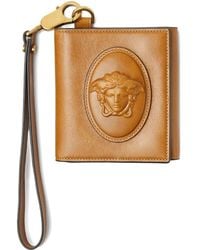 Versace - Medallion Wristlet Wallet - Lyst