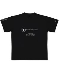 Balenciaga - T-shirt con stampa X World Food Programme - Lyst
