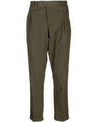 PT Torino - Pleat-detail Straight-leg Trousers - Lyst