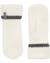 Brunello Cucinelli - Cashmere Gloves - Lyst