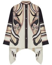 La DoubleJ - Camicia Foulard - Lyst