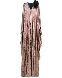 Gemy Maalouf - Shimmer Loose-Cut Maxi Dress - Lyst