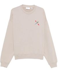 Axel Arigato - Embroidered Crew-Neck Sweatshirt - Lyst