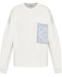 Loewe - ロゴパッチ セーター - Lyst