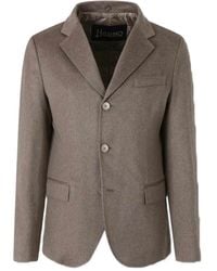Herno - Three-Button Wool Jacket - Lyst