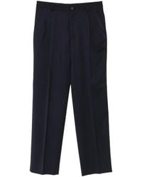 Manuel Ritz - Pleated Straight-Leg Trousers - Lyst