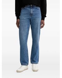 Iceberg - Five-Pockets Straight Leg Jeans - Lyst