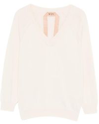 N°21 - V-Neck Top - Lyst