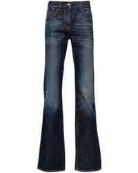 Palm Angels - Straight Leg Denim Jeans - Lyst