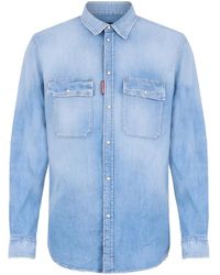 DSquared² - Super Light Canadian Hemd - Lyst