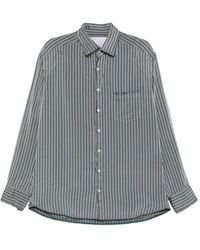 Kolor - Striped-Pattern Shirt - Lyst