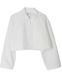 Jonathan Simkhai - Colsen Cropped Jacket - Lyst