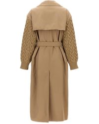 【関税込み】max mara RONCO' TRENCH COAT Long linen cloth trench coat, beige | 