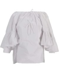MERYLL ROGGE - Ruffle-Sleeve Blouse - Lyst